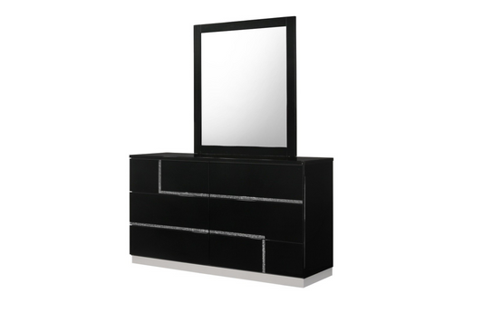 Lucca Bedroom Dresser & Mirror SKU: 17685