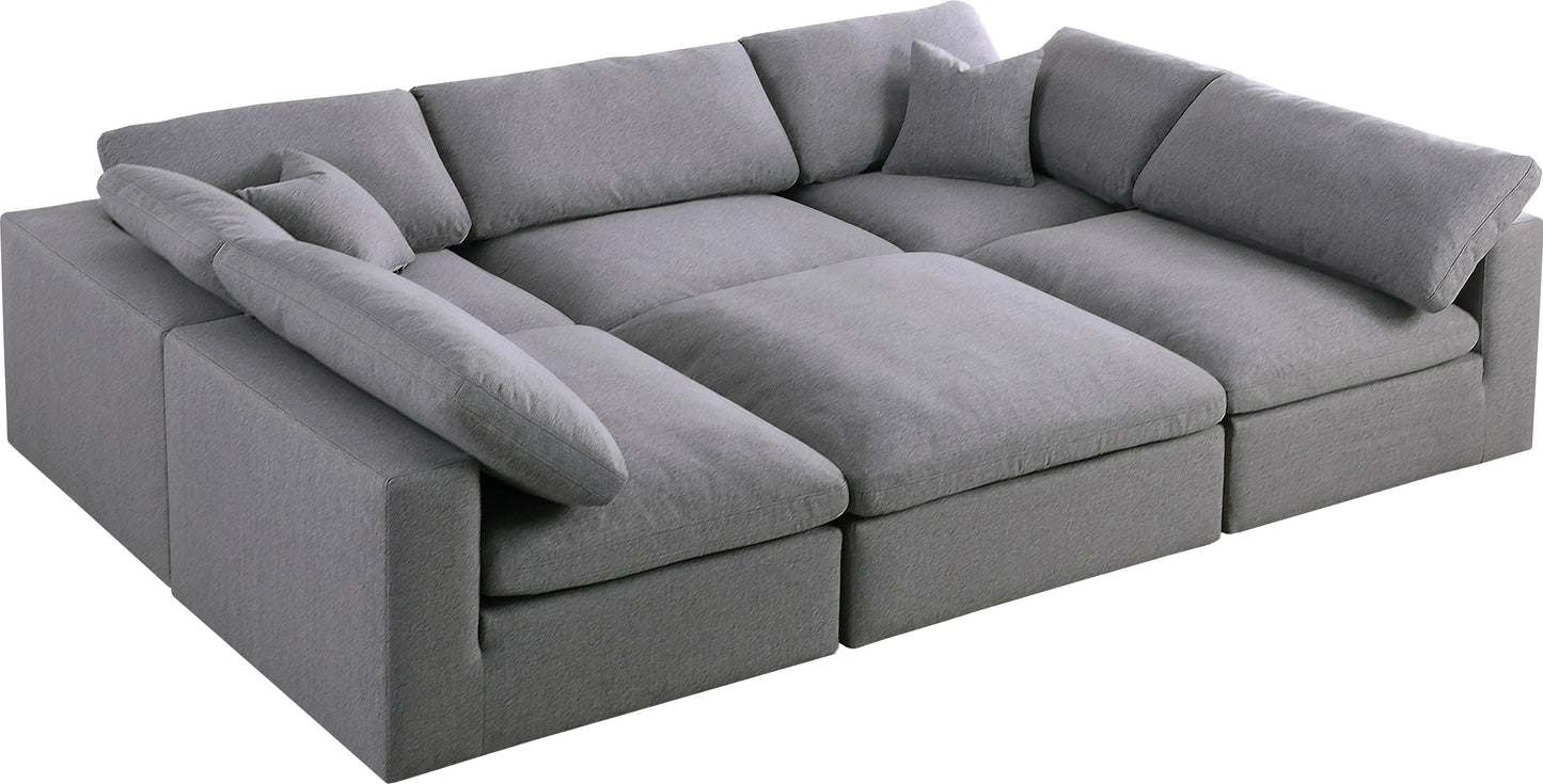 Serene Linen Textured Deluxe Cloud-Like Comfort Modular Collection