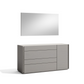 Sintra Premium Bedroom Dresser in Grey SKU:17554