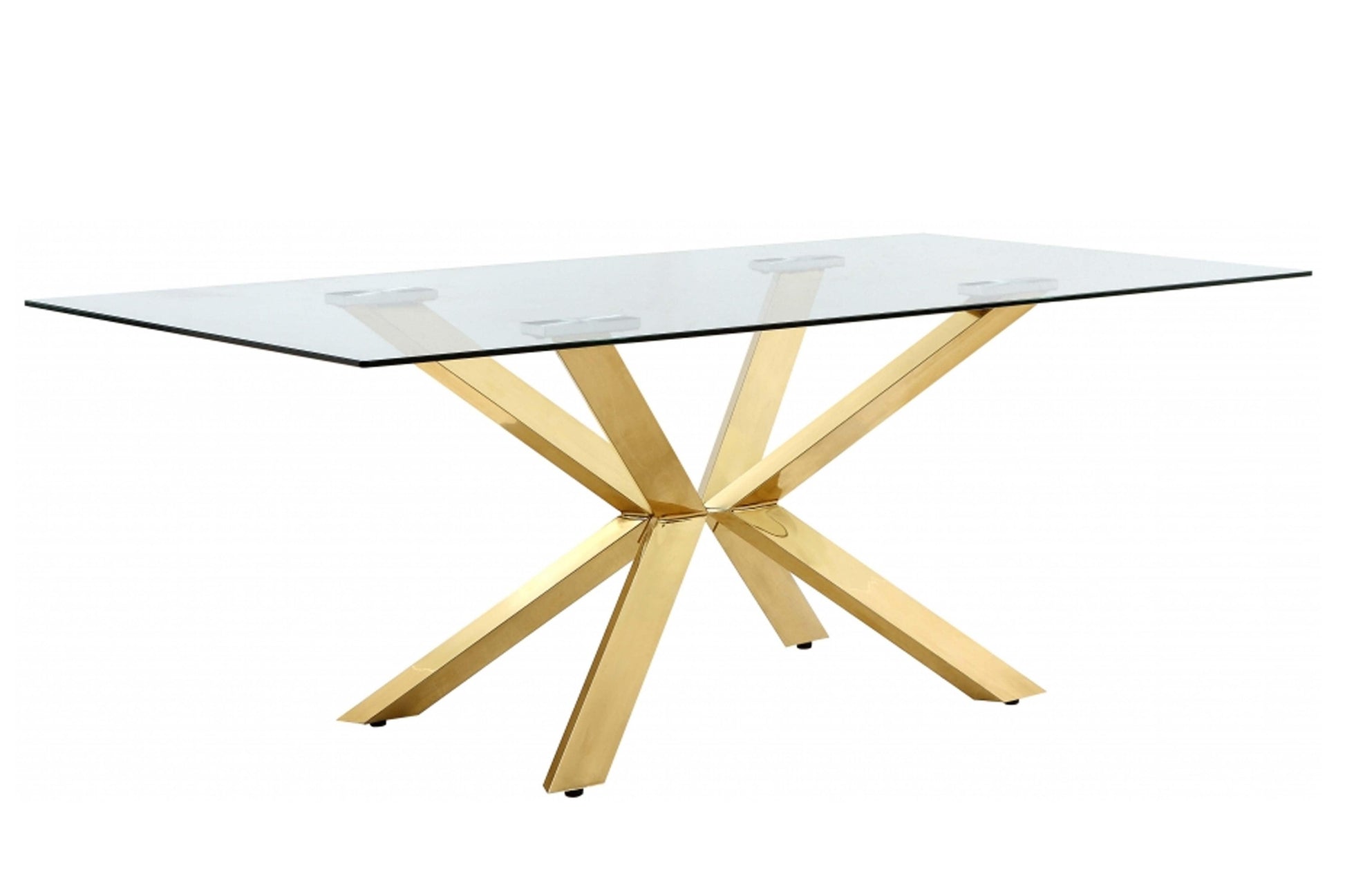 Capri Gold Dining Table SKU: 716-T - Venini Furniture 