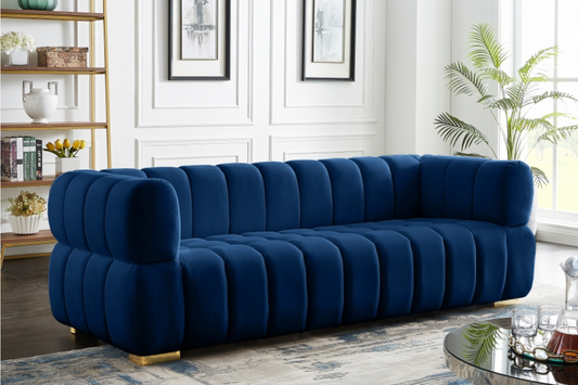 Gwen Velvet Sofa SKU: 670-S