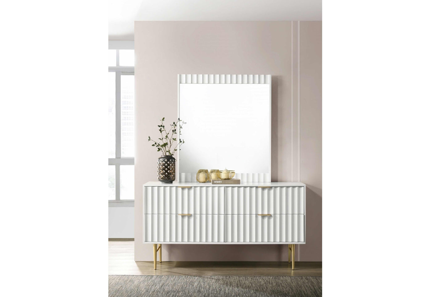 Modernist Dresser SKU: 801-D - Venini Furniture 