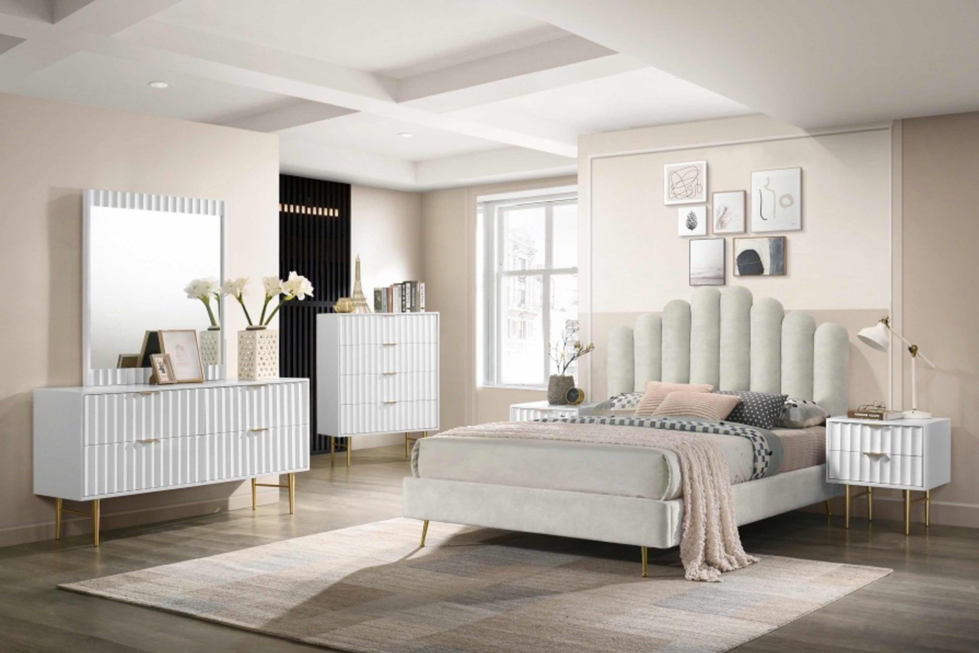 Modernist Dresser SKU: 801-D - Venini Furniture 