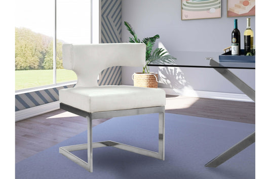 Alexandra Faux Leather Dining Chair SKU: 954-C - Venini Furniture 