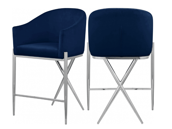 Xavier Counter Stool SKU: 866-C - Venini Furniture 
