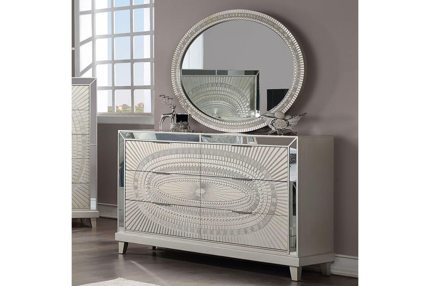 Luccia Dresser Model 187157D - Venini Furniture 