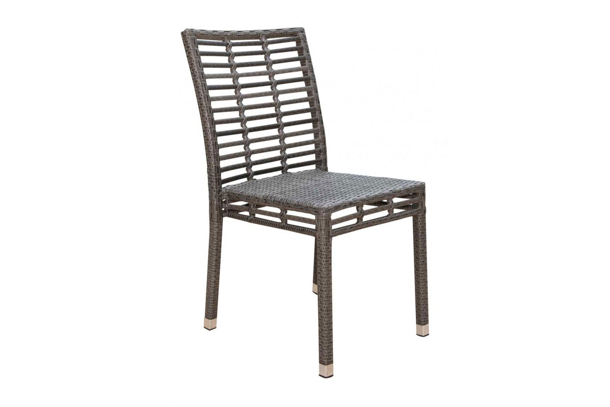 Graphite Stackable Side Chair SKU: PJO-1601-GRY-SC - Venini Furniture 
