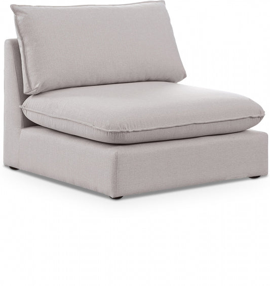 Mackenzie Modular Armless Chair SKU: 688Beige-Armless