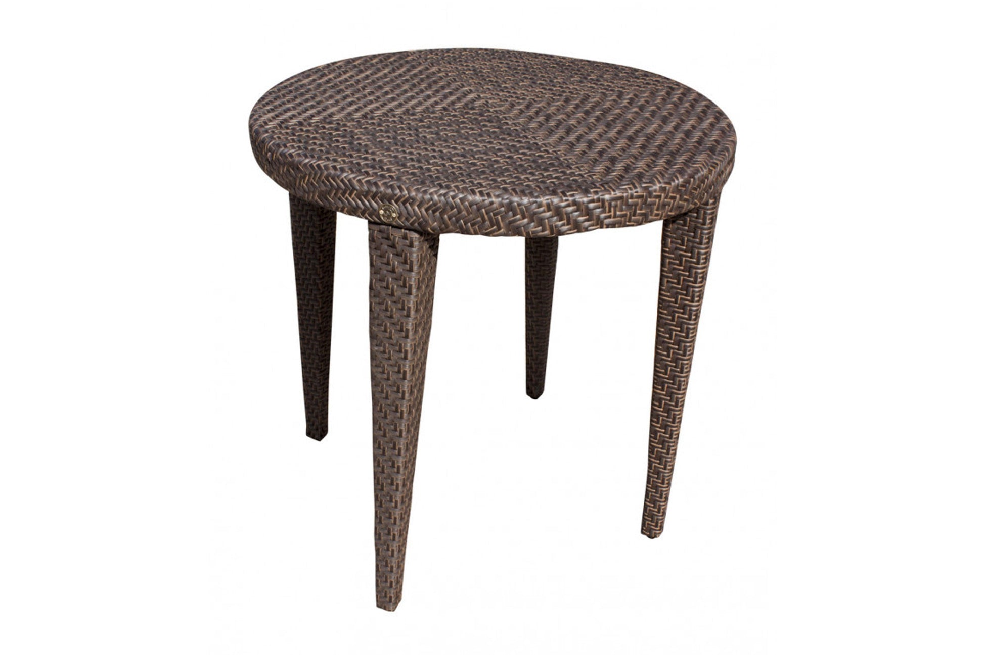 Atlantis Patio Woven Round Dining 30" Table SKU: 903-3305-JBP - Venini Furniture 