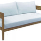 Bali Sofa w/beige cushion SKU: PJO-3601-NAT-S - Venini Furniture 