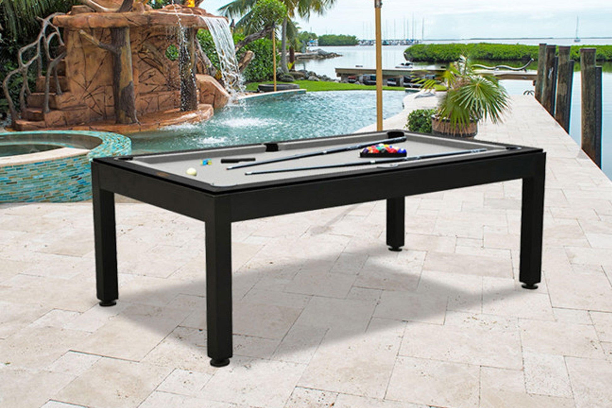 Panama Jack Billiard Table PJB-1001-BLK - Venini Furniture 