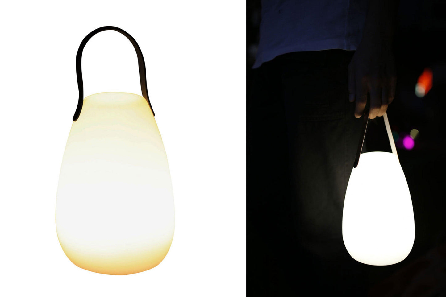 LED Jar Lamp with Silicone Handle - Venini Furniture 