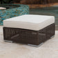 Atlantis Patio Ottoman SKU: 903-1323-JBP-O - Venini Furniture 