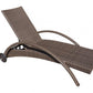 Atlantis Patio Chaise Lounge with wheels SKU: 903-1324-JBP - Venini Furniture 