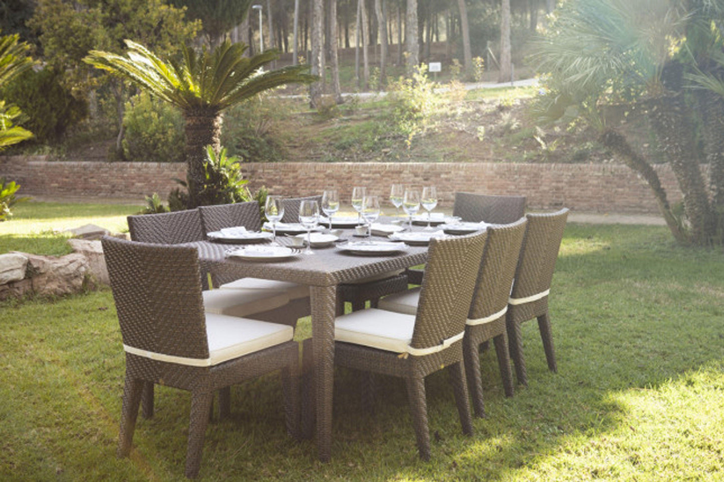 Atlantis 9 PC Dining Group SKU: 903-3308-JBP-9DS - Venini Furniture 