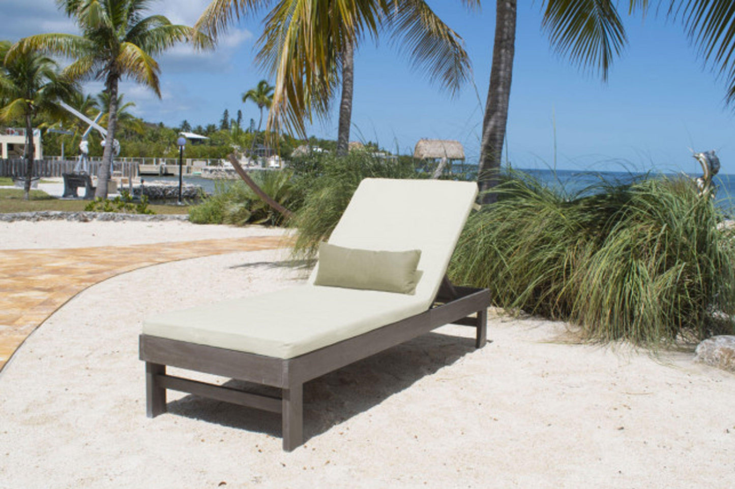 Poolside Chaise Lounge SKU: PJO-2701-GRY-CL - Venini Furniture 