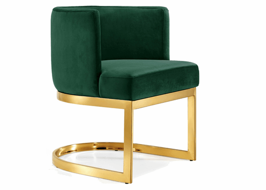Gianna Velvet Dining Chair SKU: 718-C - Venini Furniture 