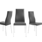 Firenze Dark Gray Dining Chair Model CB-511GR - Venini Furniture 