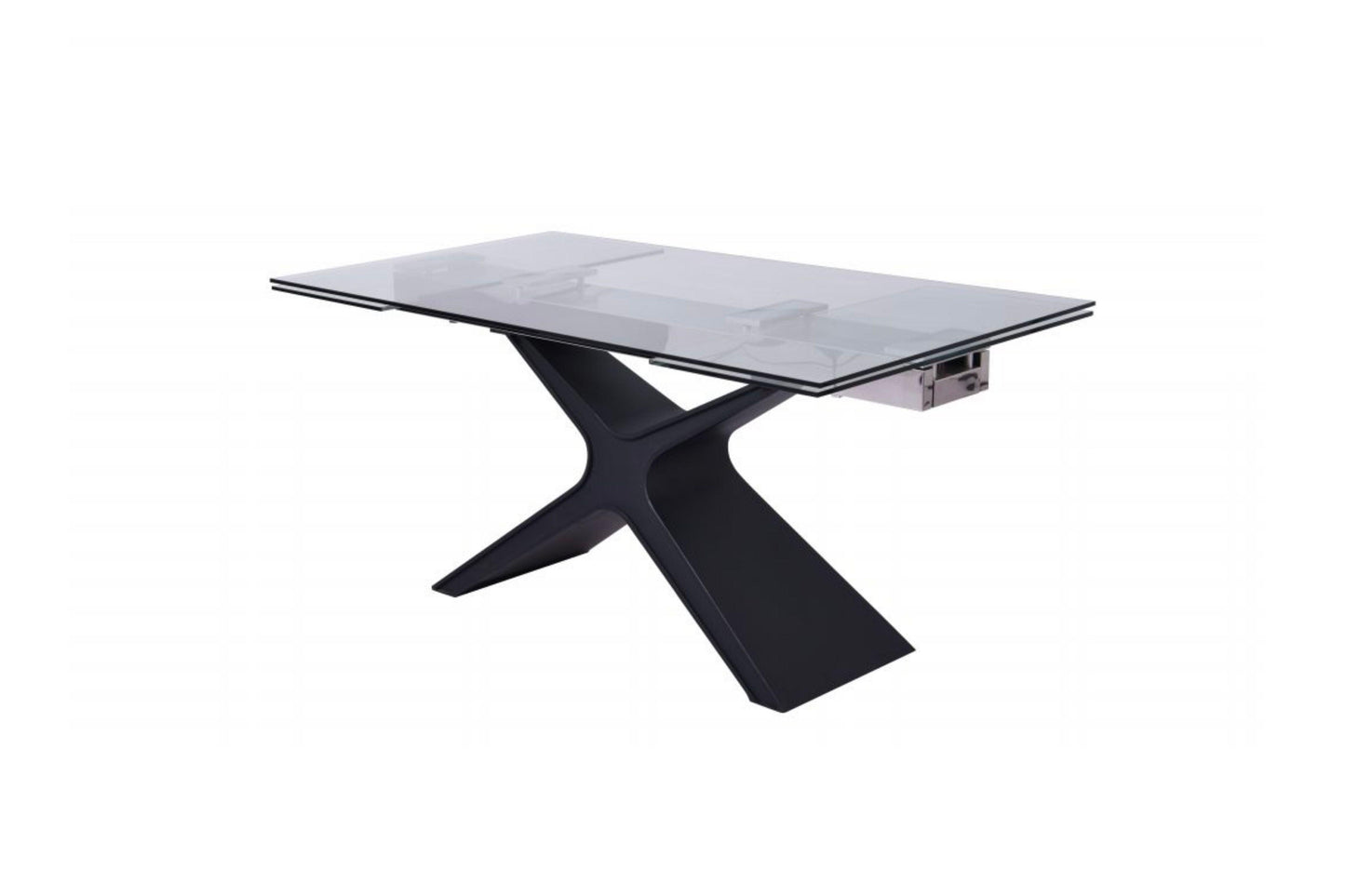 West Dining Table Model DT1716-BLK - Venini Furniture 