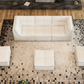 Lego 6pc Set In White - Venini Furniture 