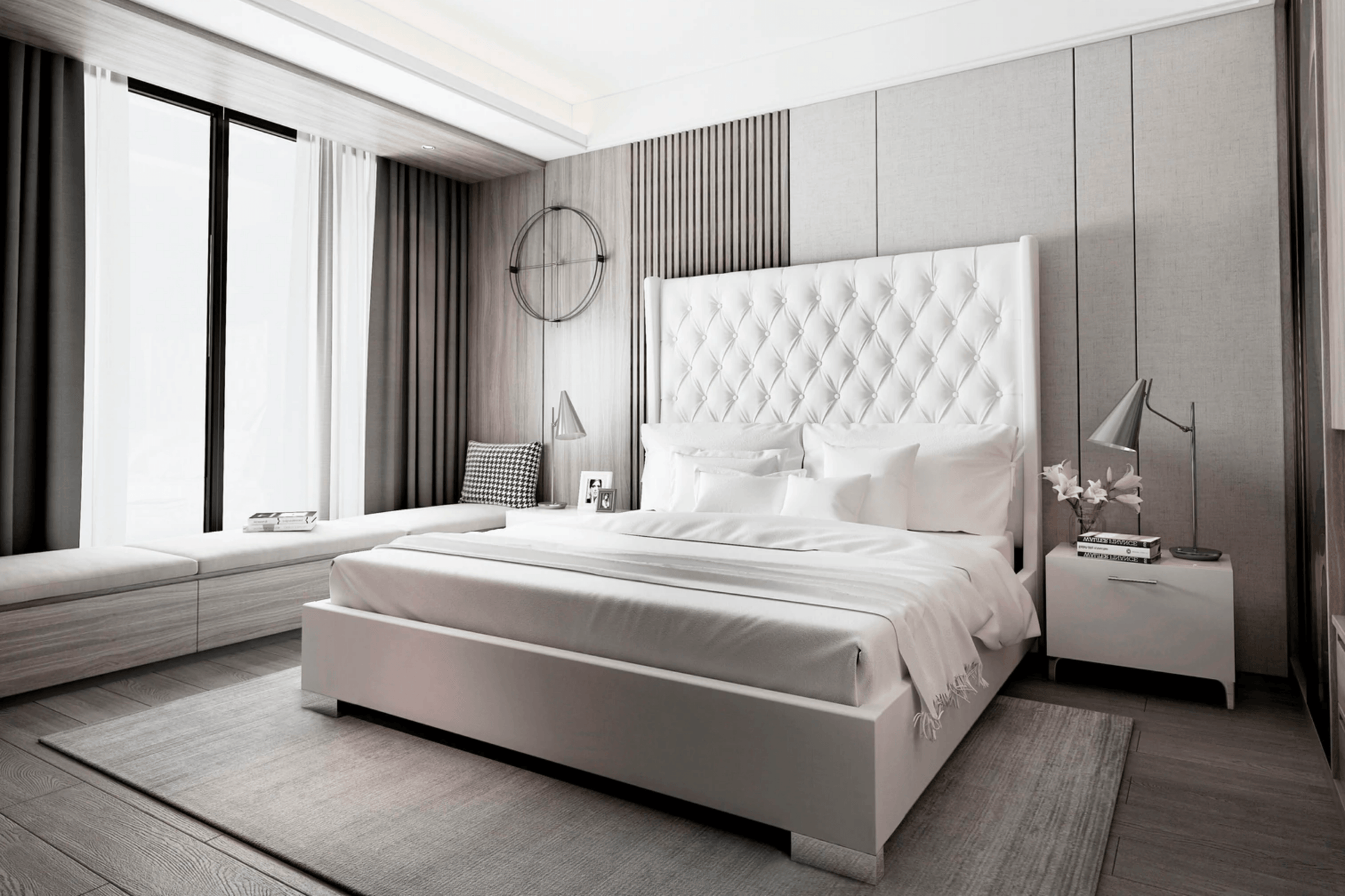Vero Bedroom Bed - Venini Furniture 