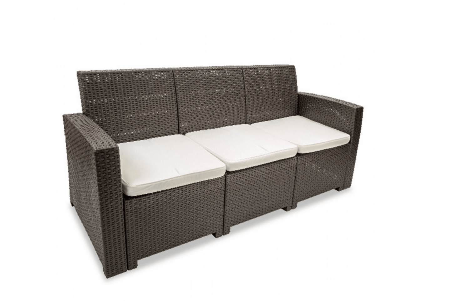 Plastique Sofa w/cushion SKU: PRP-113-CHO-S - Venini Furniture 