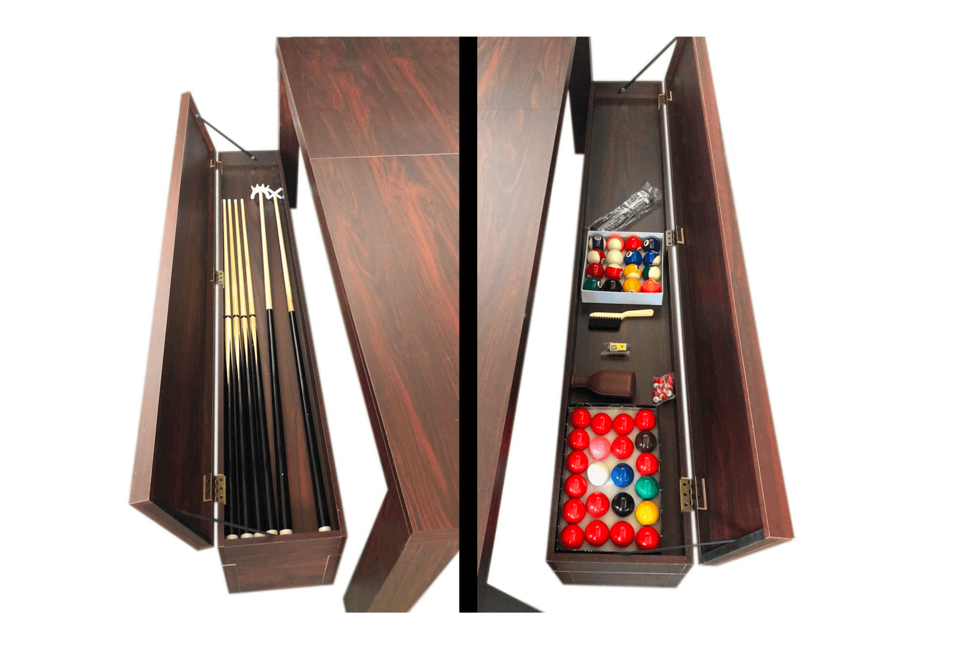 7Ft Pool Table Billiard Became a Dinner Table with Benches Model 18721 - Venini Furniture 