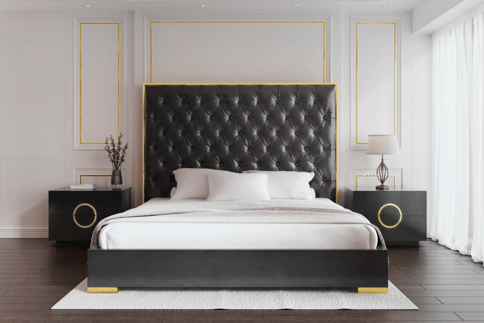 Verona Bedroom Bed - Venini Furniture 