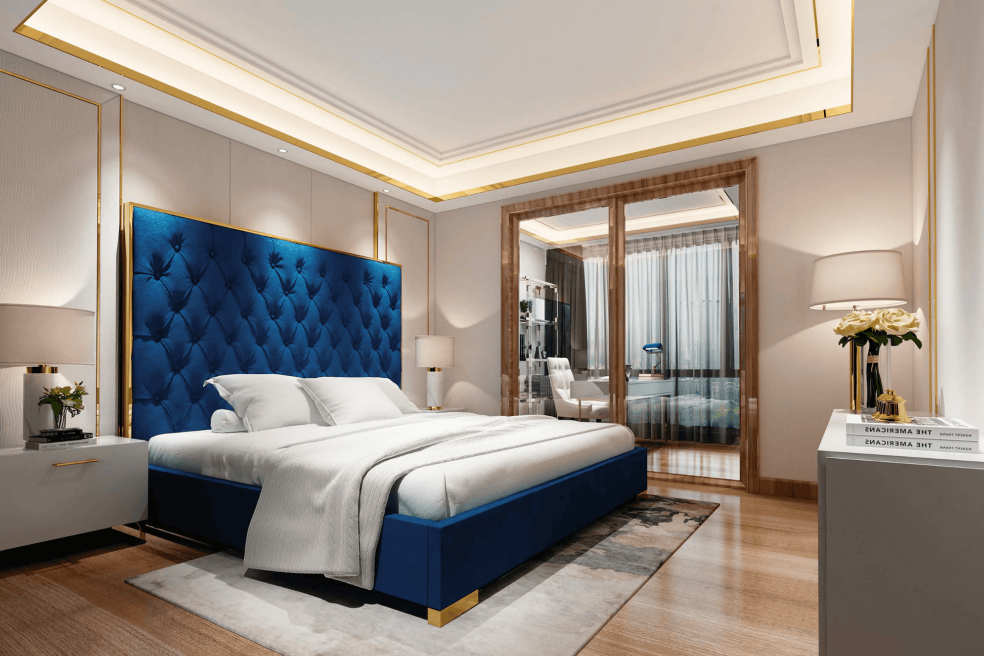 Venecia Bedroom Bed - Venini Furniture 