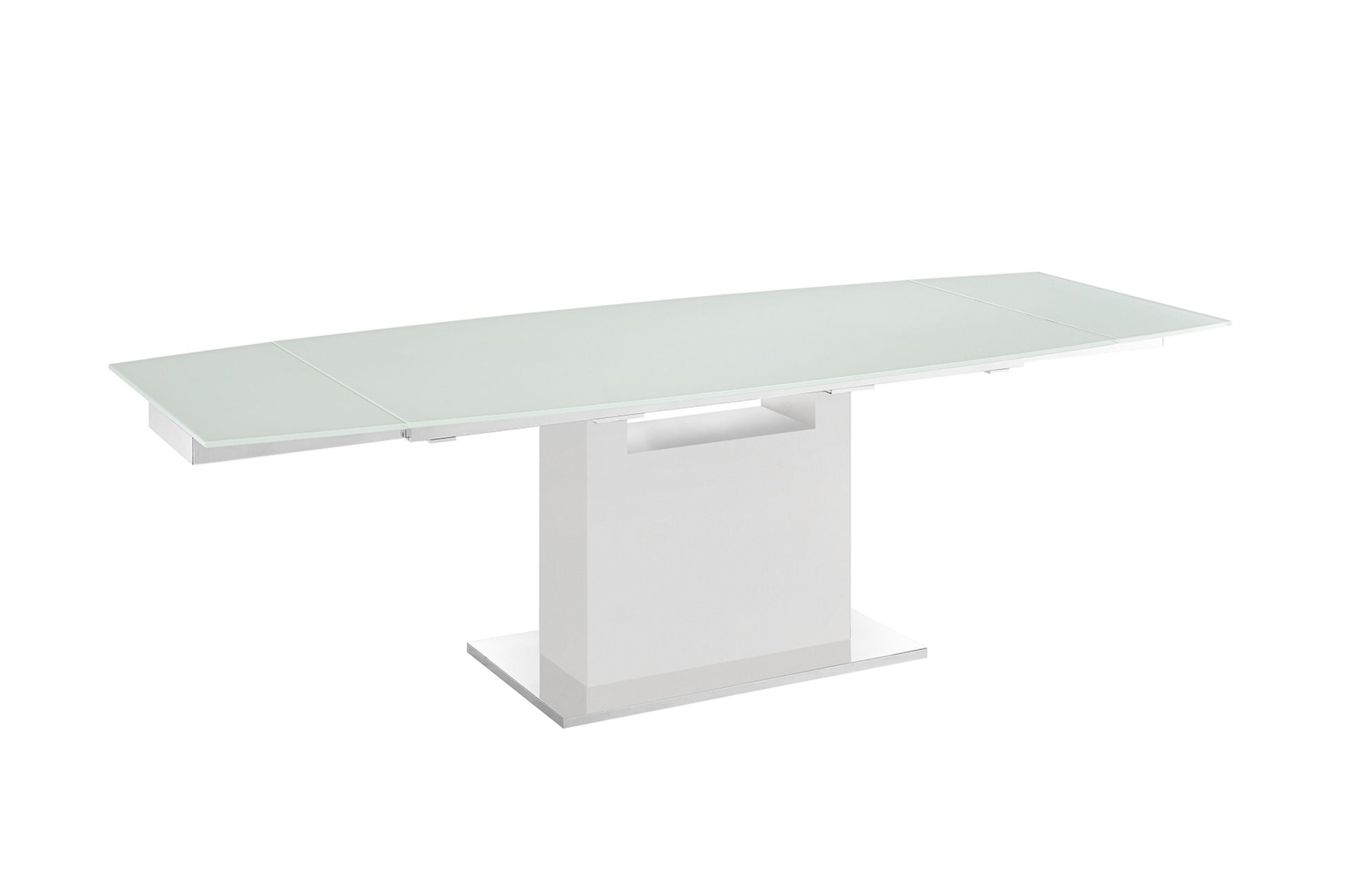 Olivia motorized dining table with white base - Venini Furniture 