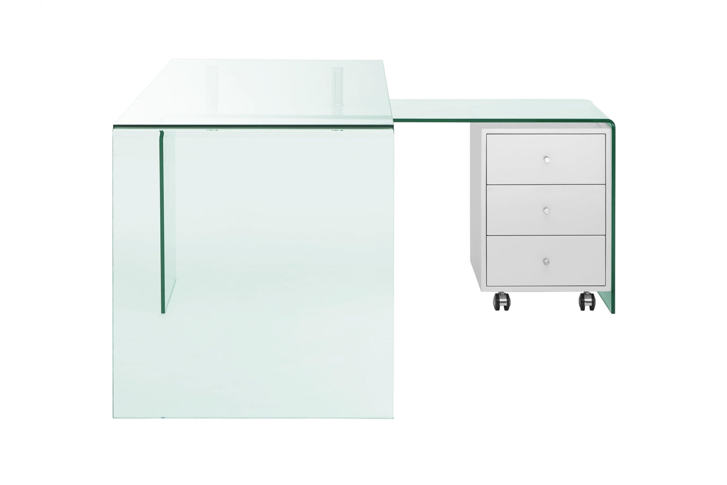 Rio office desk clear Model CB-1109-DESK - Venini Furniture 