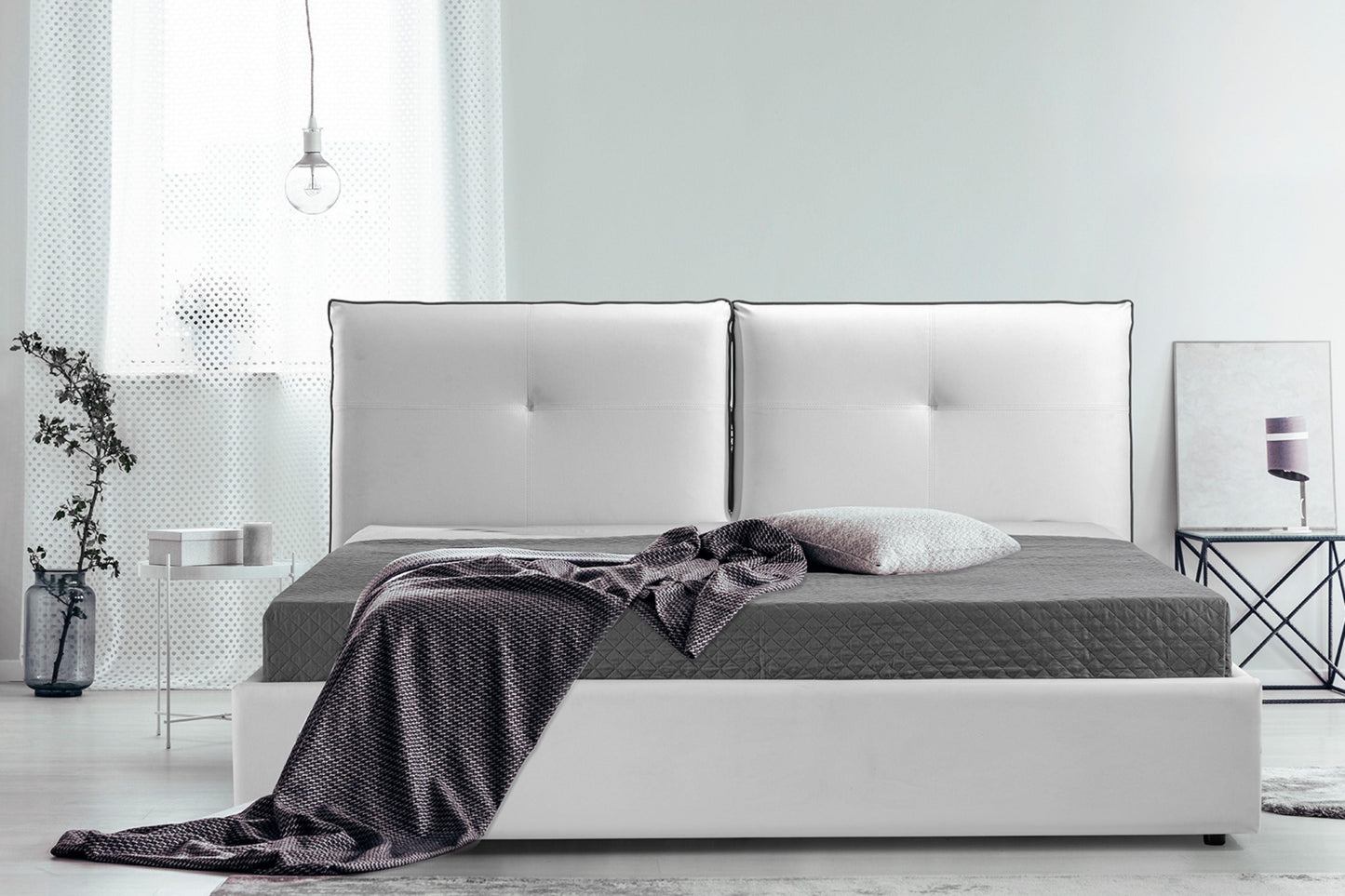 Aria Queen and King Bed Model CB-A102 - Venini Furniture 