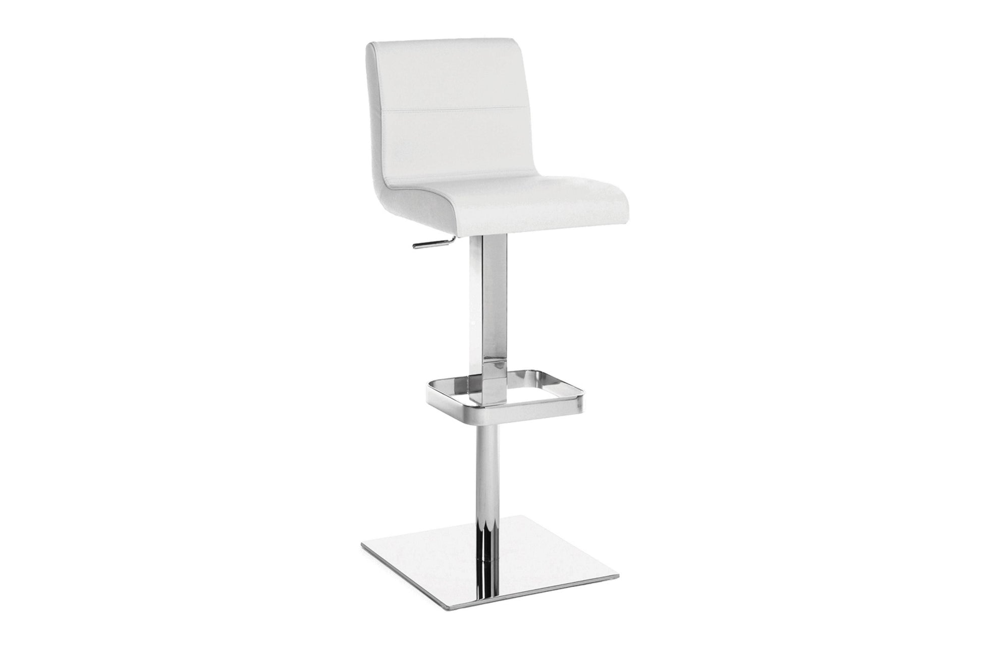 Stella Bar Stool White Model TC-2005-WH-BAR - Venini Furniture 