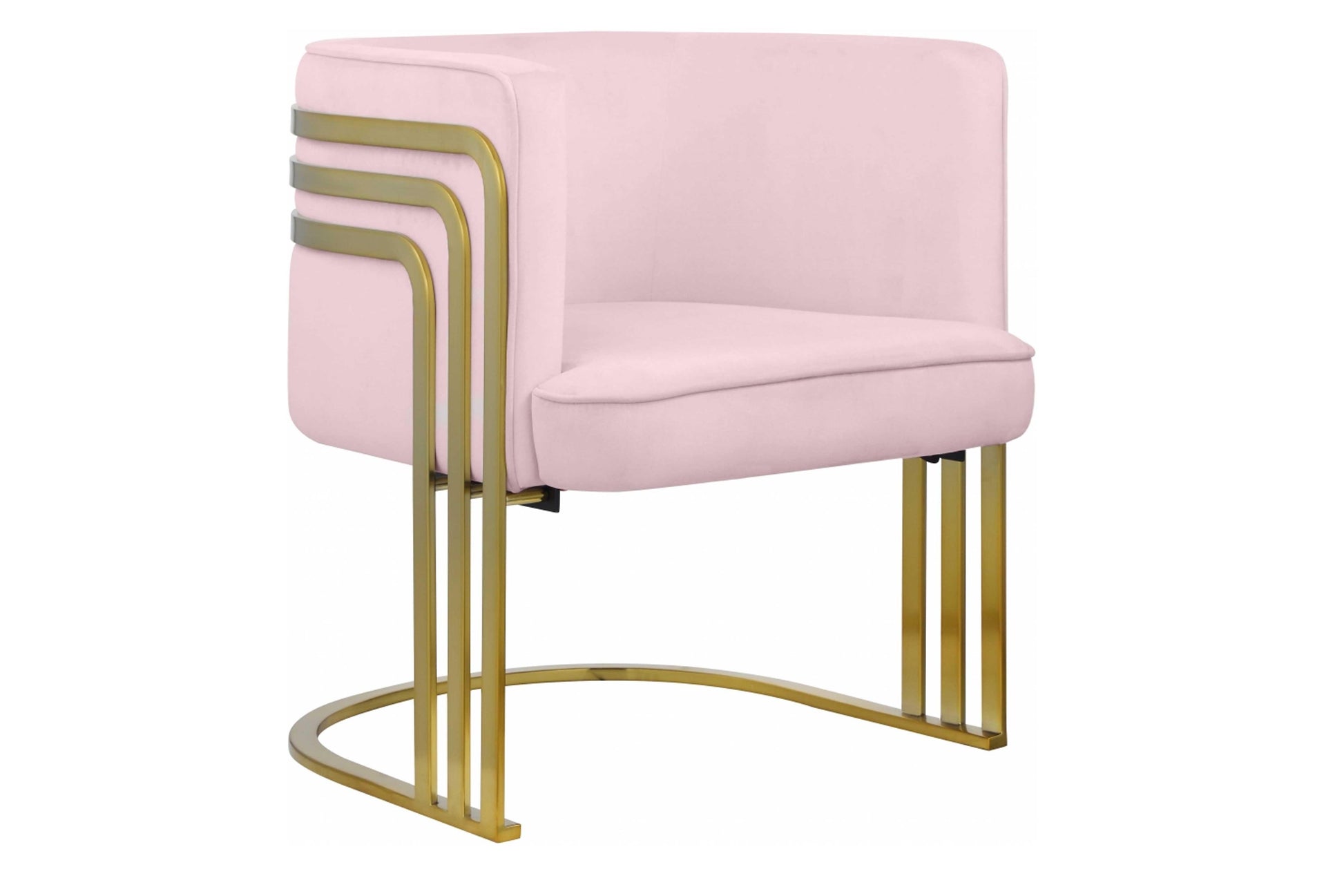 Rays Velvet Accent Chair SKU: 533 - Venini Furniture 