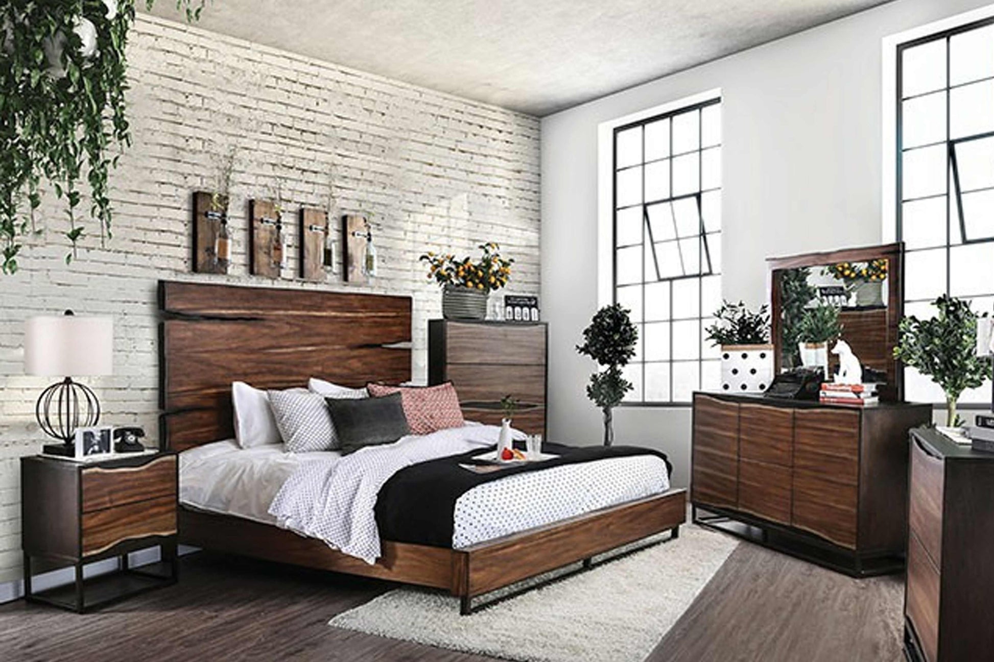 Fulton Rustic Solid Wood Chest #187363C - Venini Furniture 