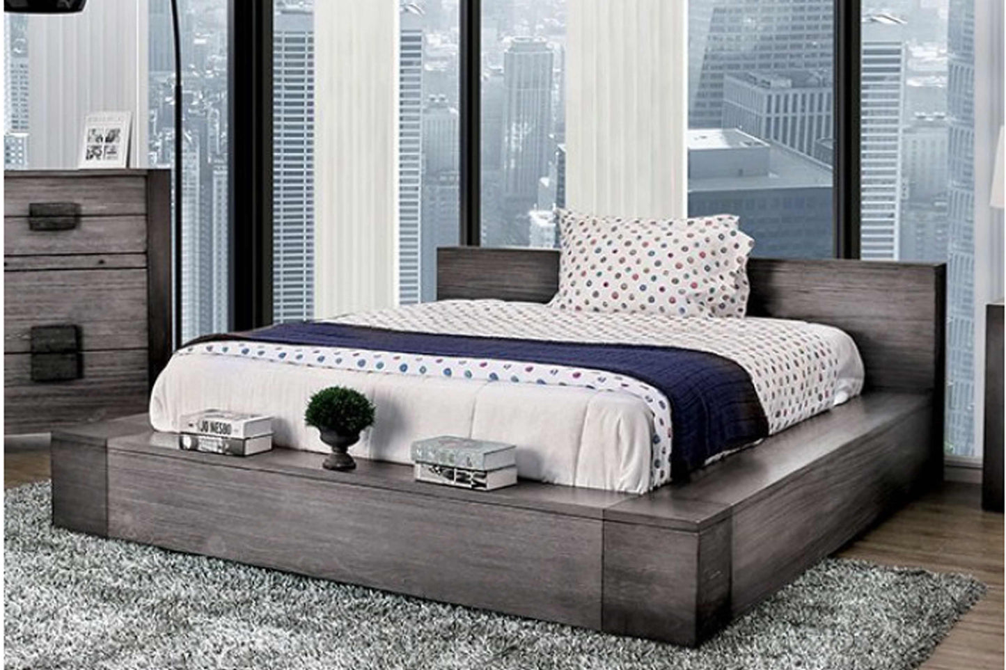 Janeiro 5 pc Bedroom Set Model 7628-S5 - Venini Furniture 