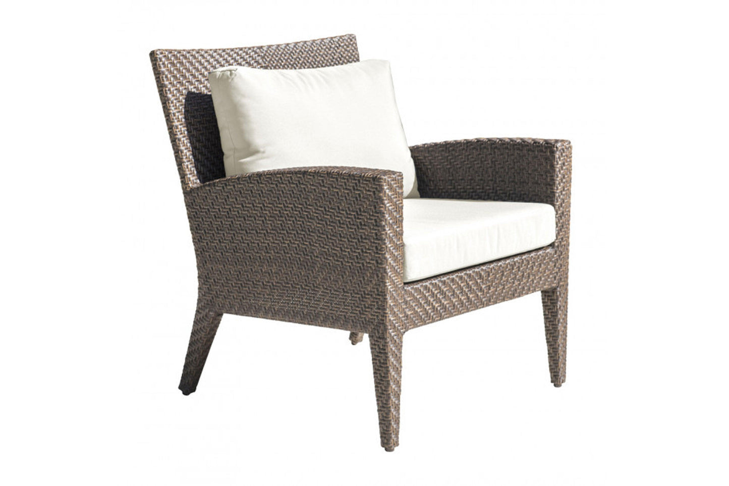 Oasis Lounge Chair w/off-white cushions SKU: PJO-2201-JBP-LC - Venini Furniture 