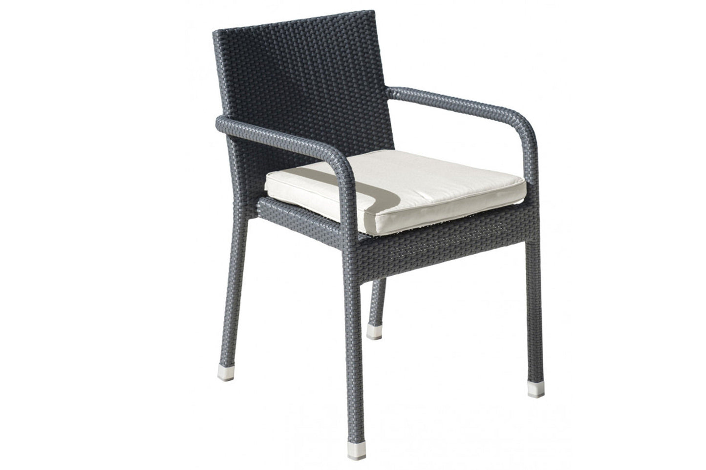 Onyx Stackable Armchair SKU: PJO-1901-BLK-AC - Venini Furniture 