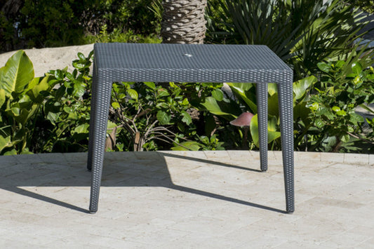 Onyx 40" Square Dining Table SKU: PJO-1901-BLK-SQ - Venini Furniture 